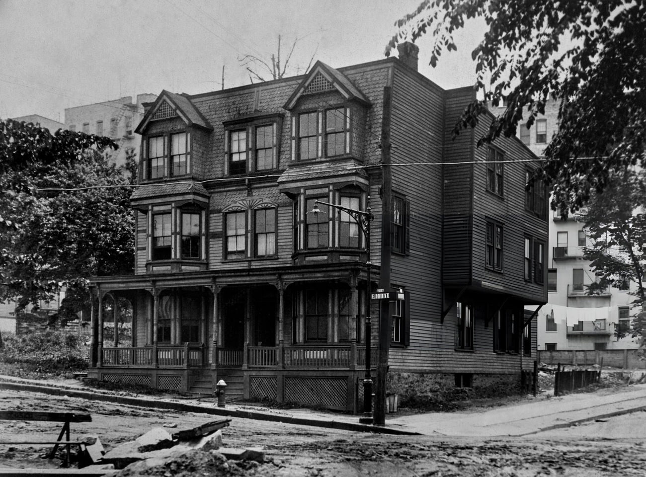 Property At 169Th Street And Walton Avenue, Bronx, Circa 1925.
