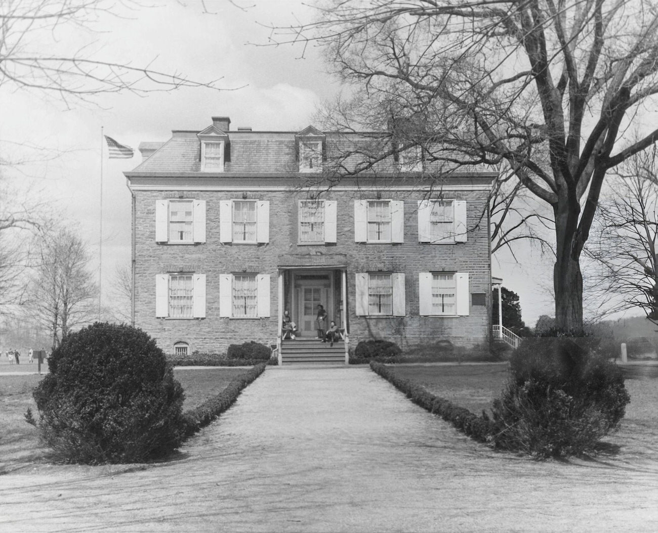 Van Cortlandt House In Van Cortlandt Park, Bronx, Circa 1925.
