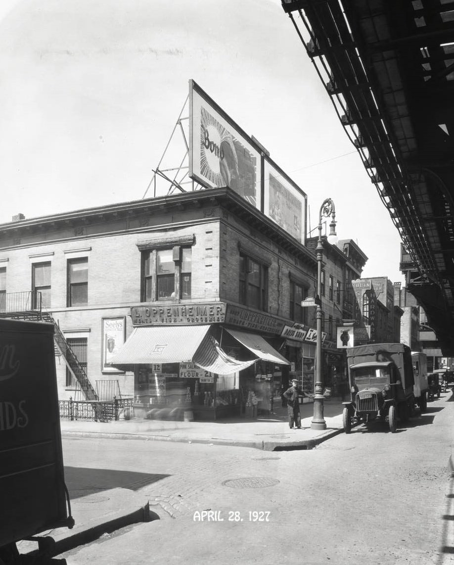 Third Avenue And East 166Th Street, Bronx, 1927.