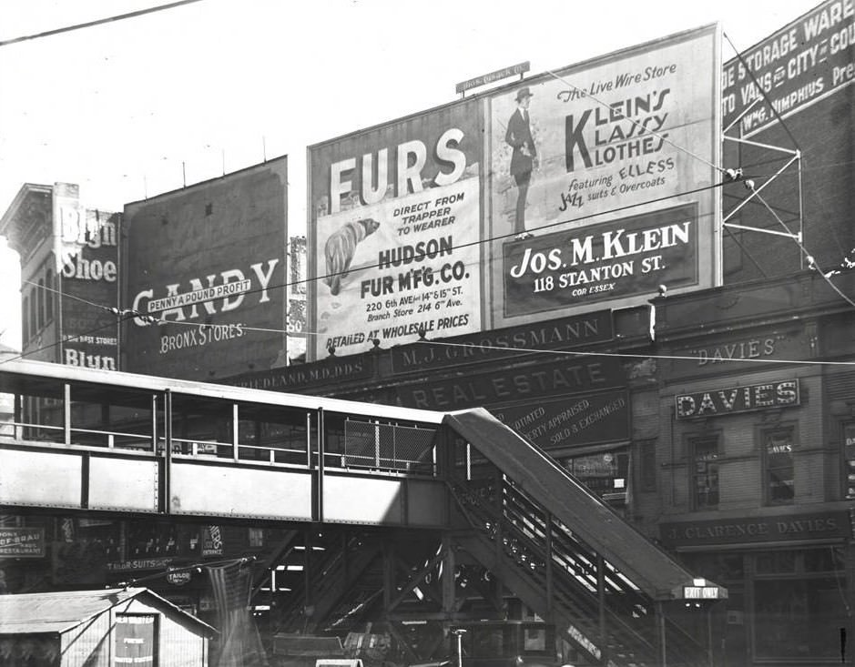 Willis Avenue Near 148Th Street, Bronx, Circa 1920.