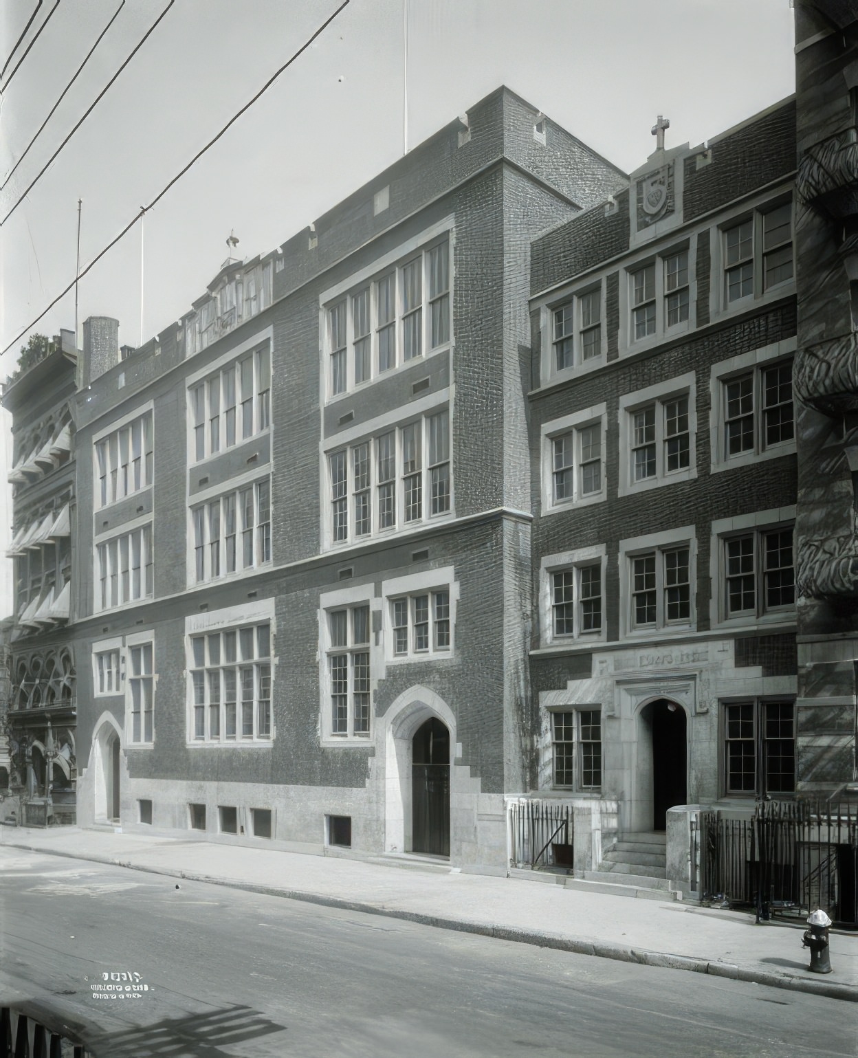 St. Adelbert'S Parochial School On East 156Th Street, Circa 1925.