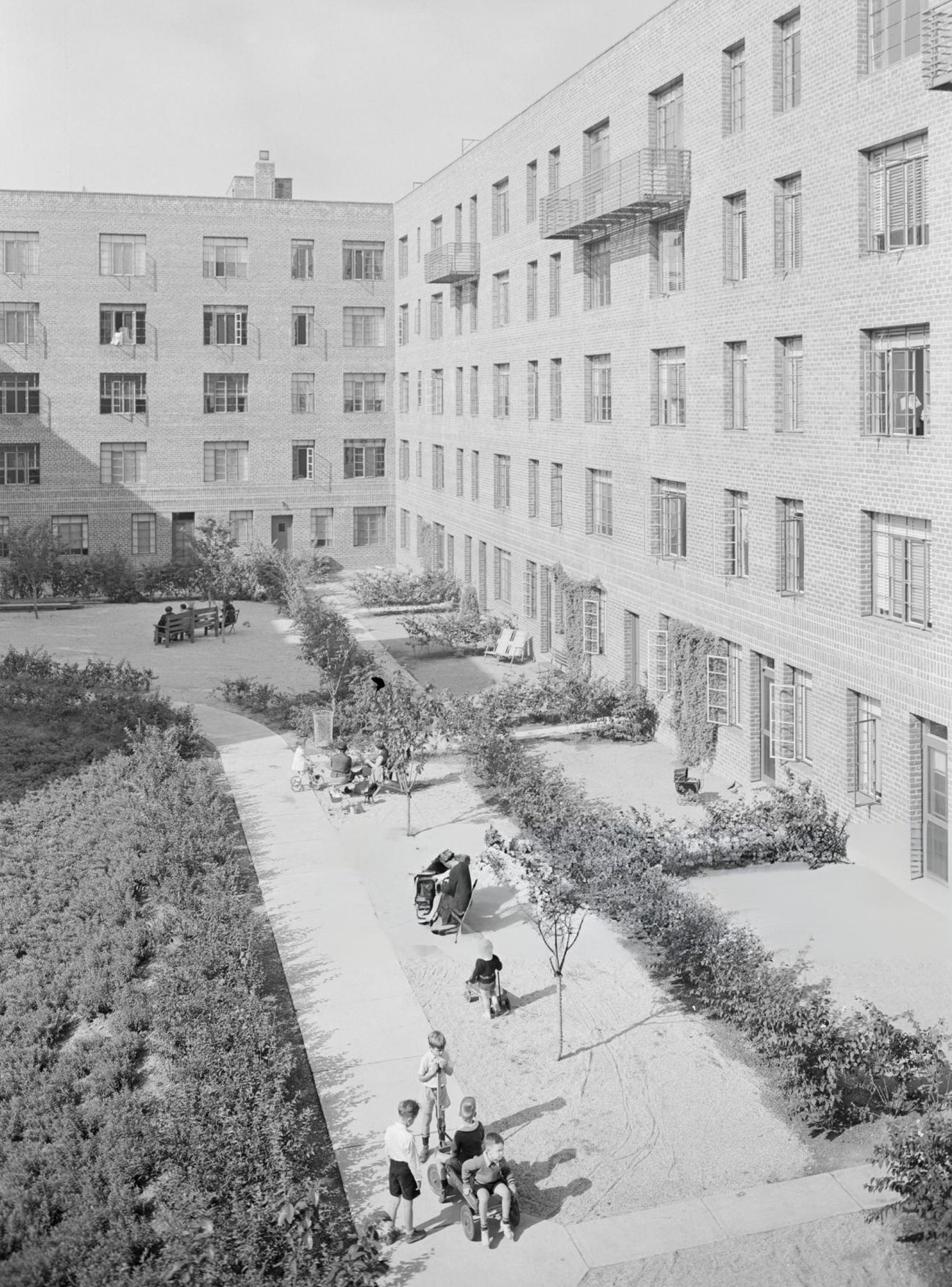 Hillside Housing Inc., Garden View, 1930S.