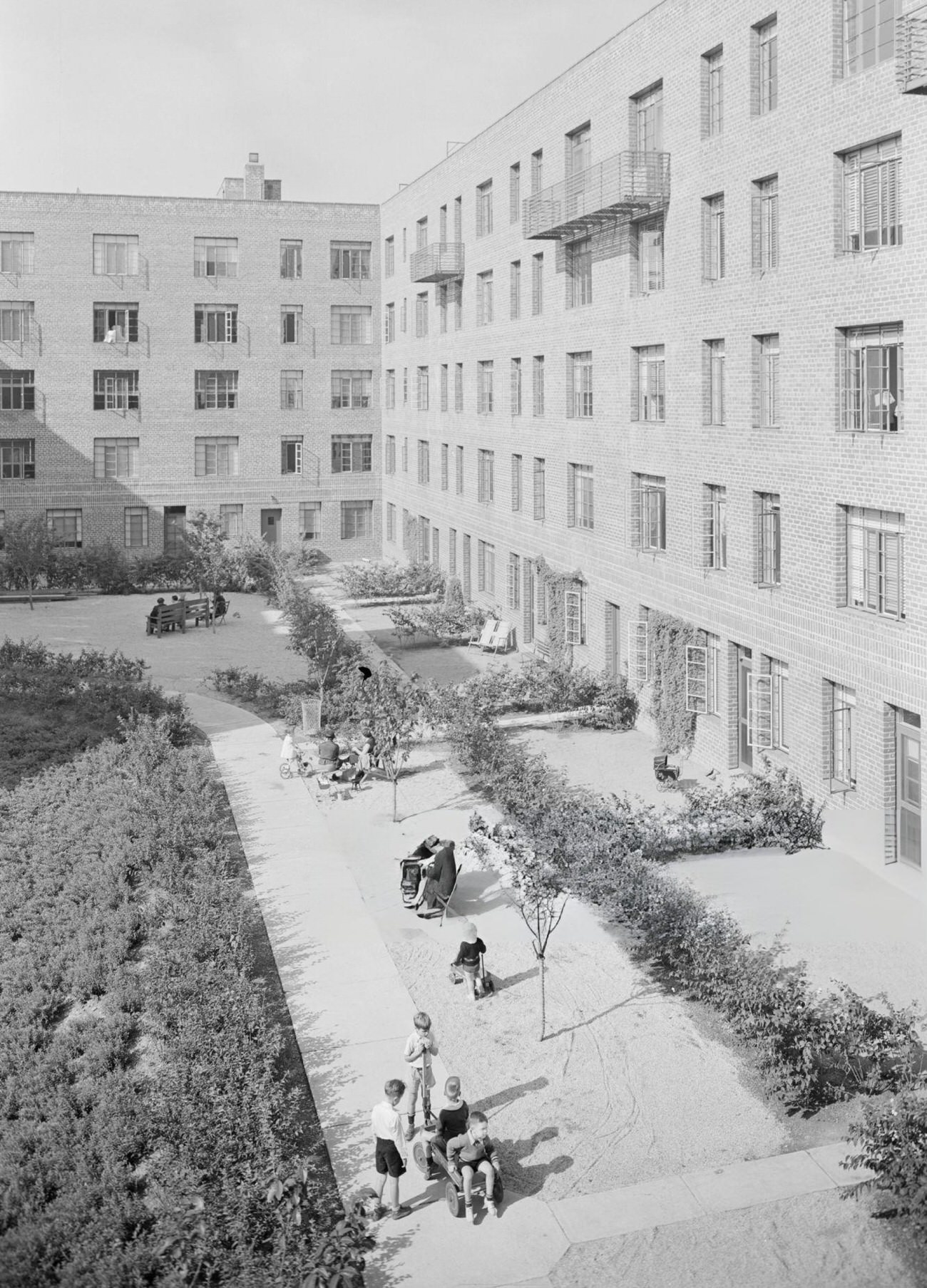 Hillside Housing Inc., Garden View, 1930S.