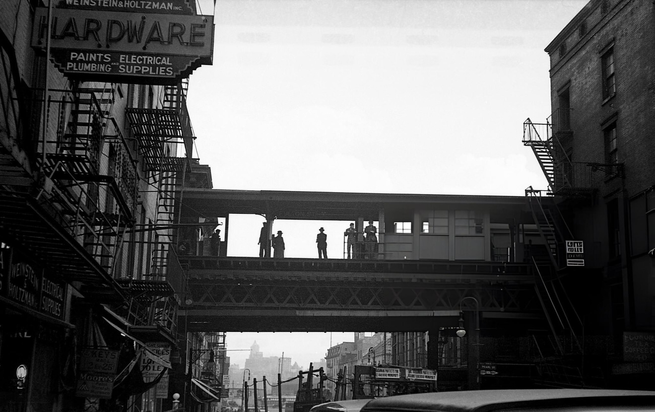 Third Avenue Elevated Line Station Information, 1930S