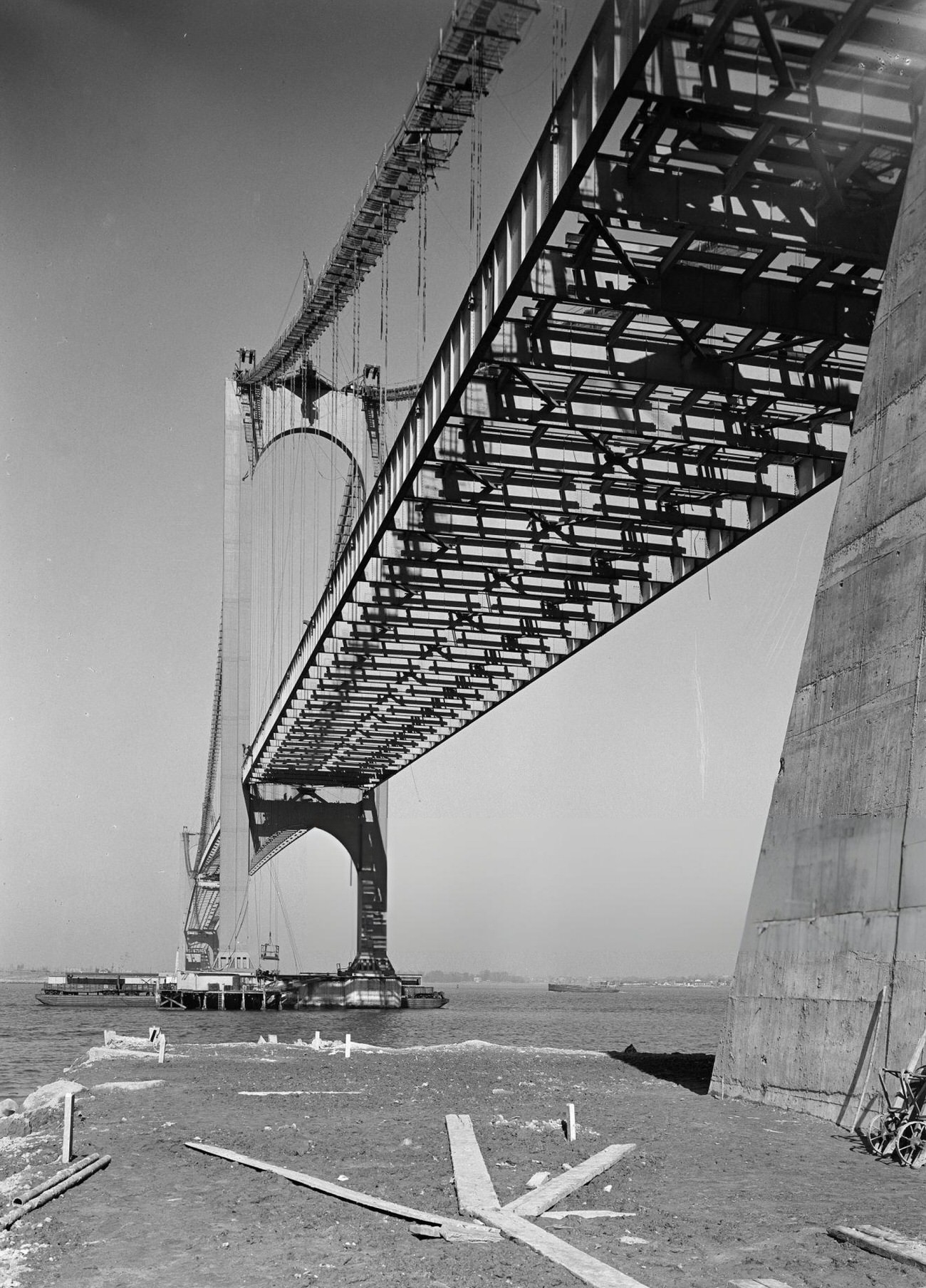 Bronx Whitestone Bridge, 1930S.