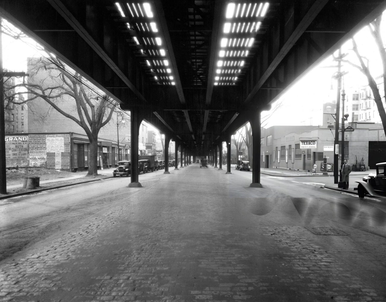 Jerome Avenue, Stretching 5.6 Miles, Is One Of The Longest Thoroughfares In The Bronx, 1955.
