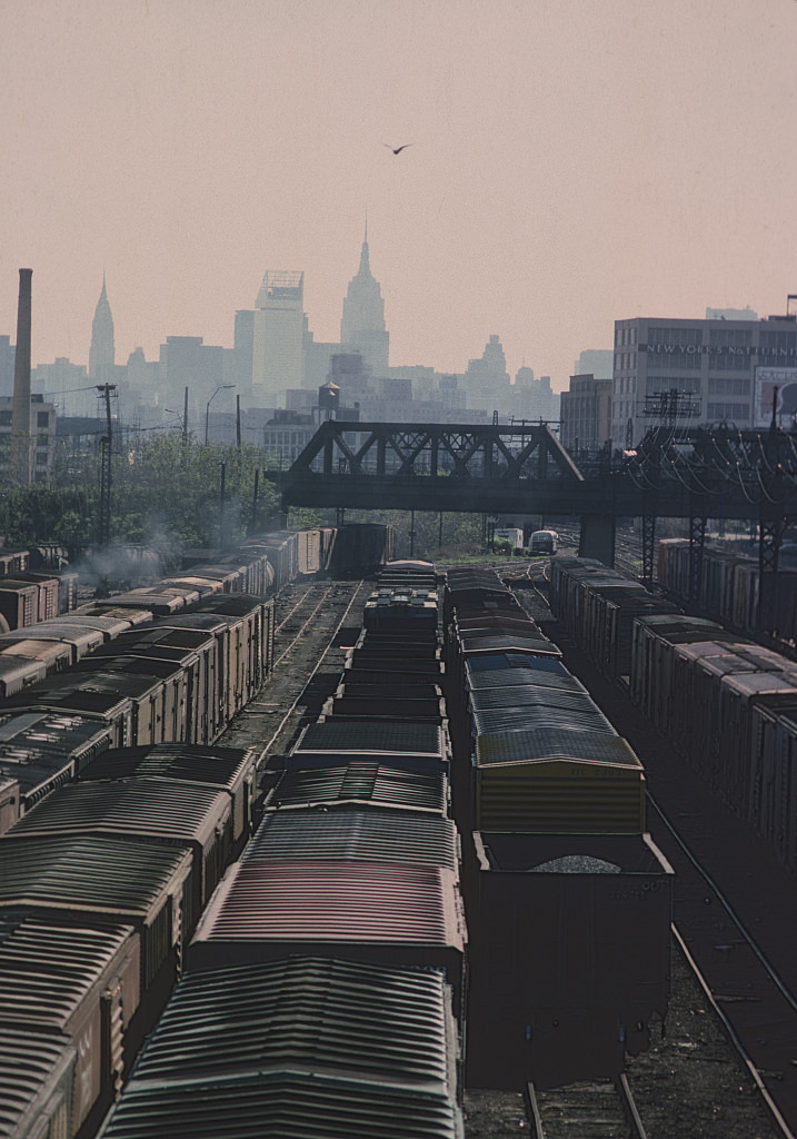 View South From Hunts Point, Bronx, 1977