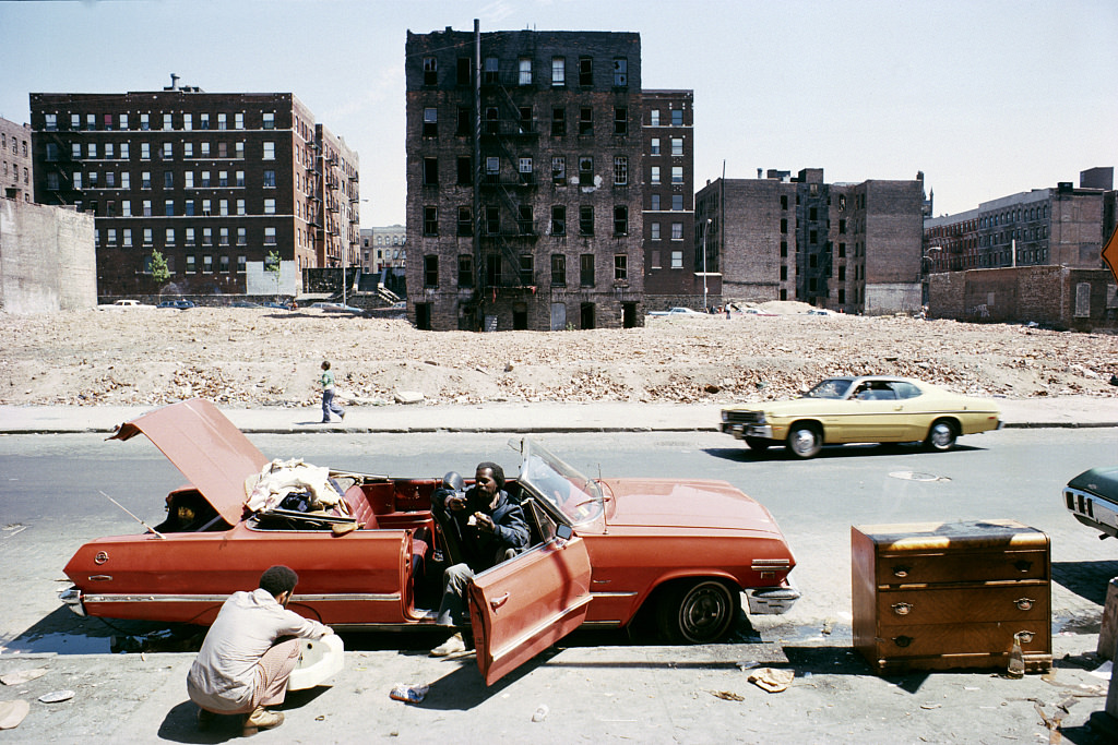 E. 140Th St. At St. Ann'S, South Bronx, 1977