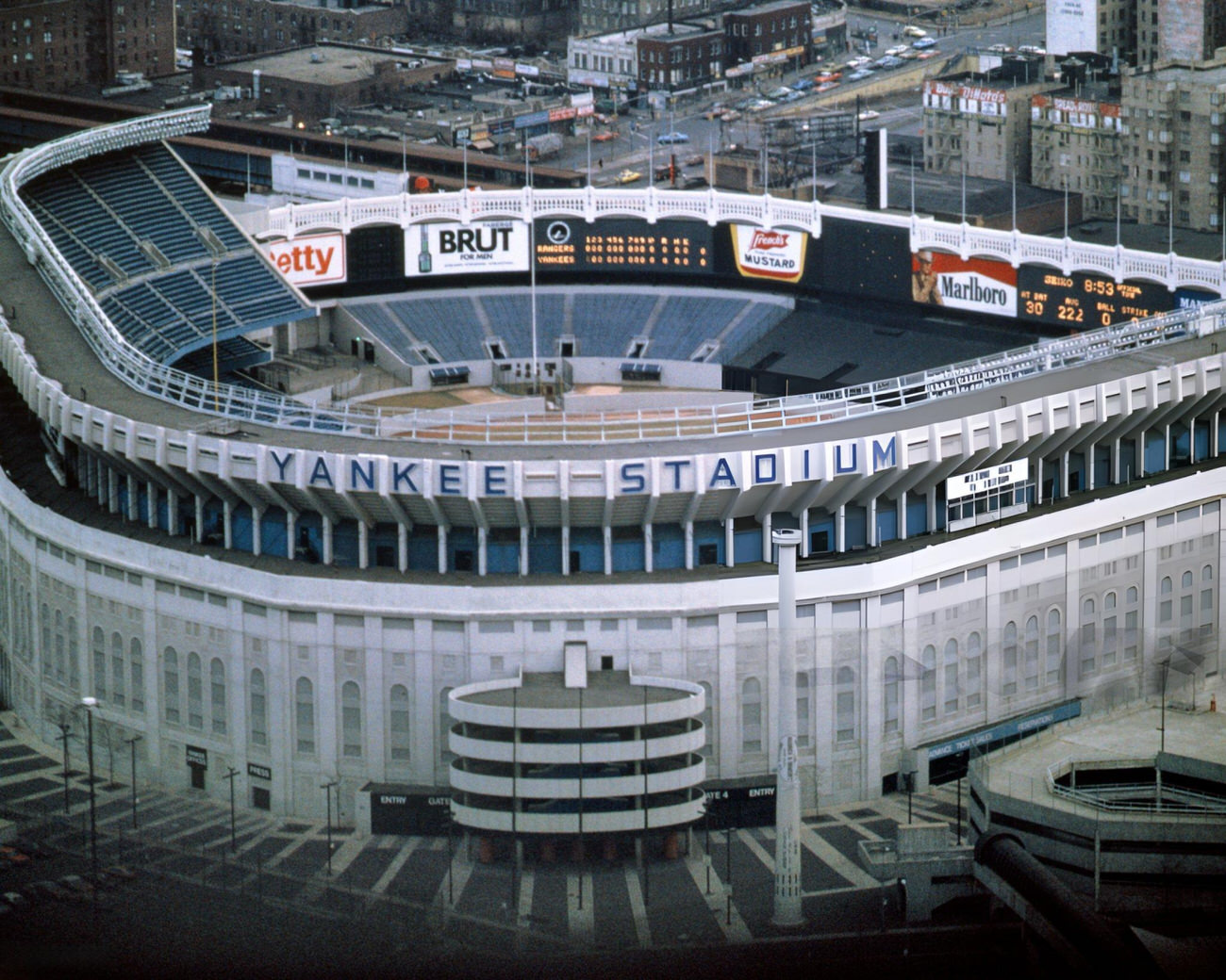 Yankee Stadium, Demolished In 2009, In The Bronx, 1980S.