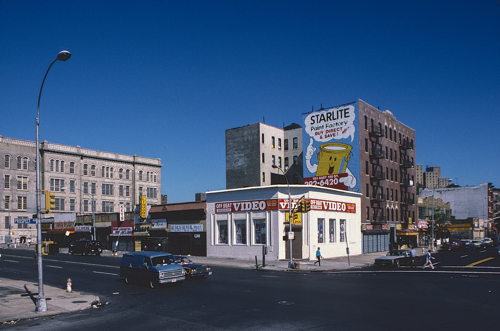 Prospect Ave. At E. 149Th St., Bronx, 1989.