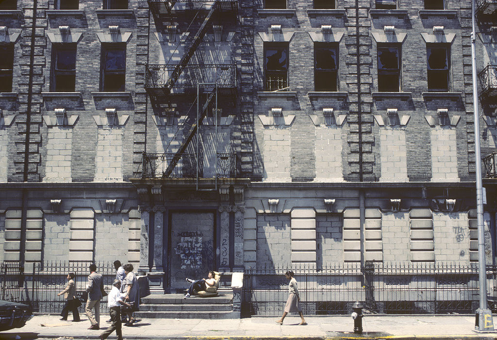 E. 139Th St. At Brook Ave., South Bronx, 1980.