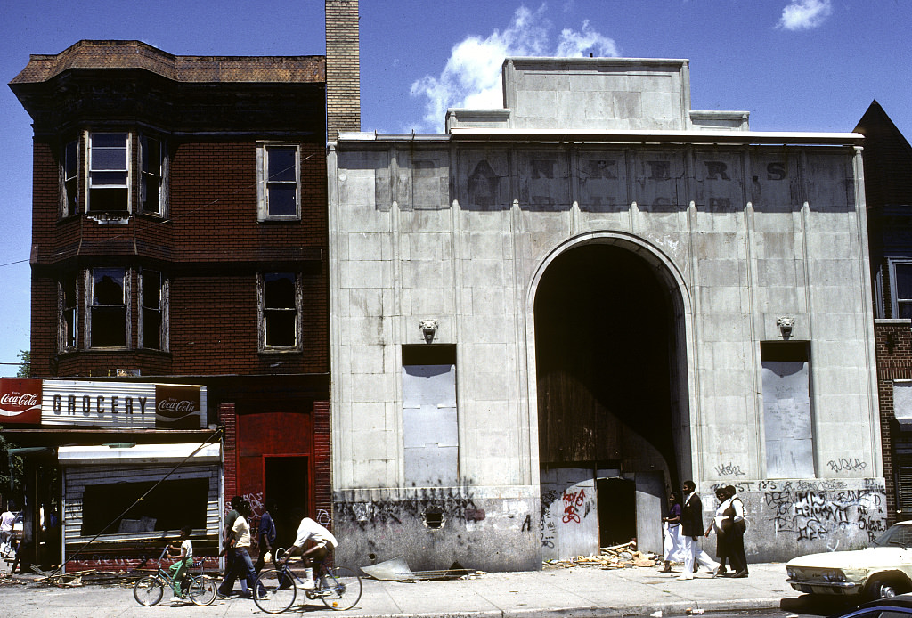 E. 169Th St. At Morris Ave., Bronx, 1980.