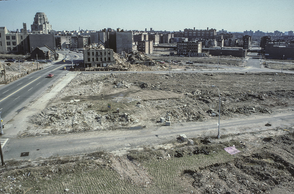 View Ne From Charlotte St. At Boston Rd., Bronx, 1984.