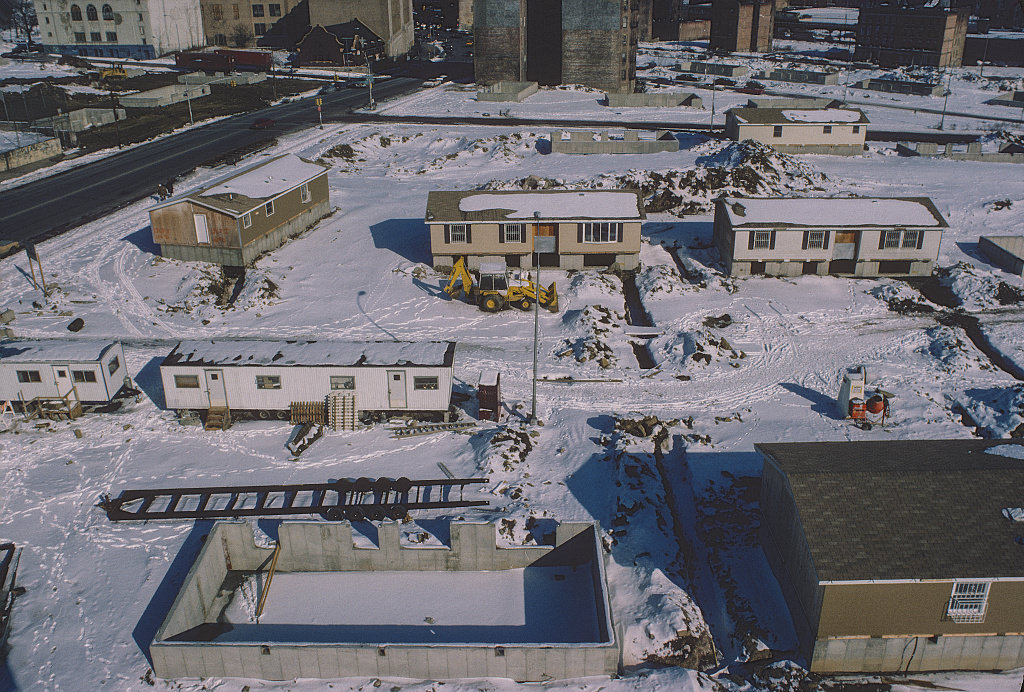View Ne From Charlotte St. At Boston Rd., Bronx, 1985.