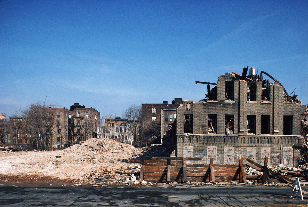 Vyse Ave. At East 178Th St., South Bronx, N.y., January 1986.