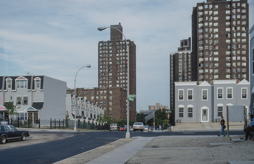View East Along 178Th St. Toward Vyse Ave., South Bronx, 1993