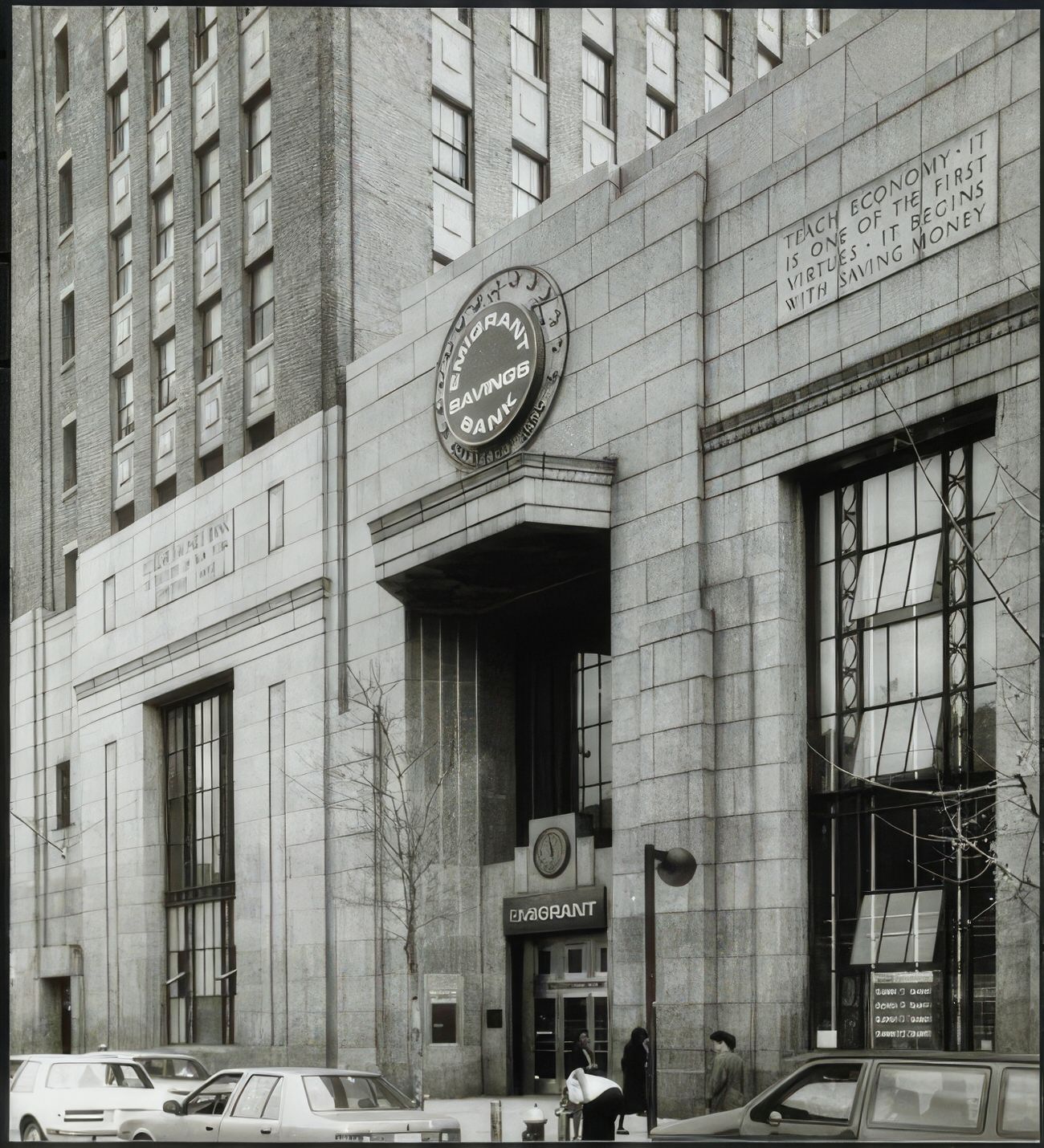 Emigrant Savings Bank, Originally Dollar Savings Bank, At 2516-2530 Grand Concourse, Circa 1991.
