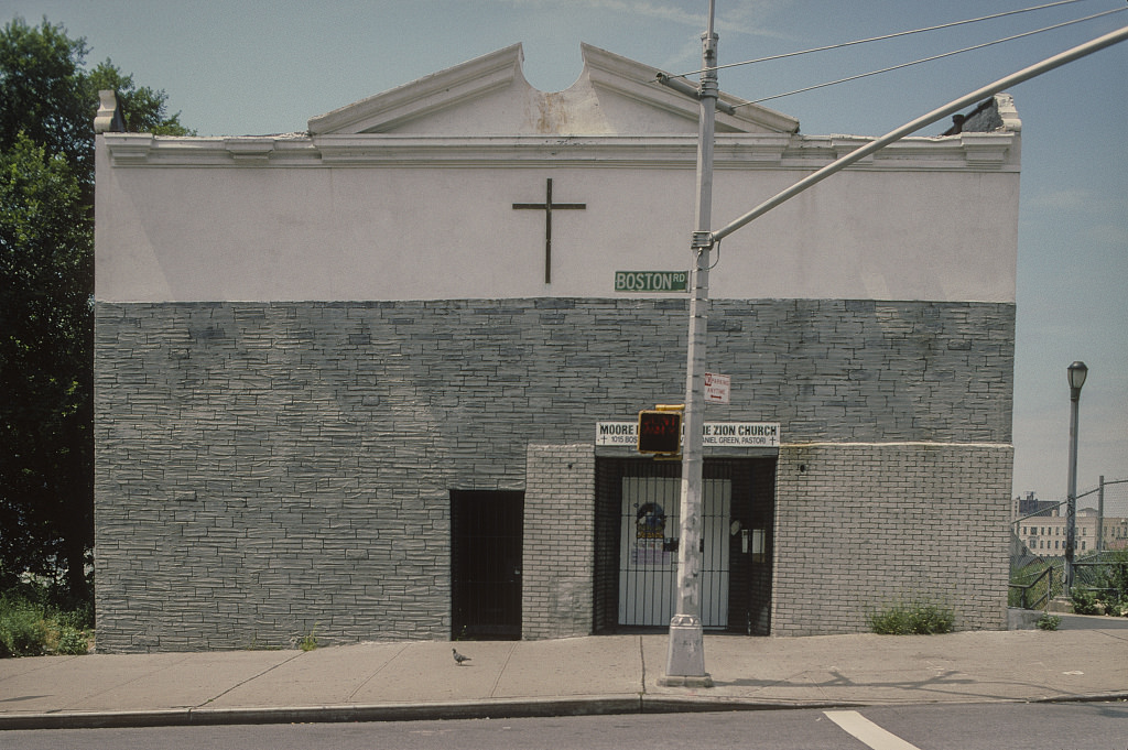 John J. Moore Memorial Ame Zion Church, 1015 Boston Rd., Bronx, 2002
