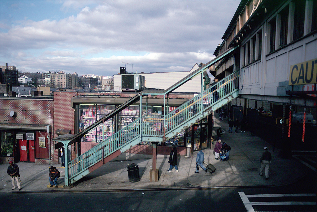 Subway Stop, E. 167Th St. At River Ave., Bronx, 2003