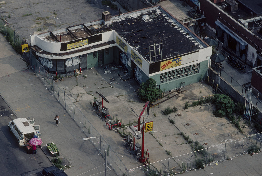 Ruined Gas Station, View From The Roof Of The Northernmost Buiding Part Of Air Rights Towers, E. 161St At Park Ave., Bronx, 2008 Building