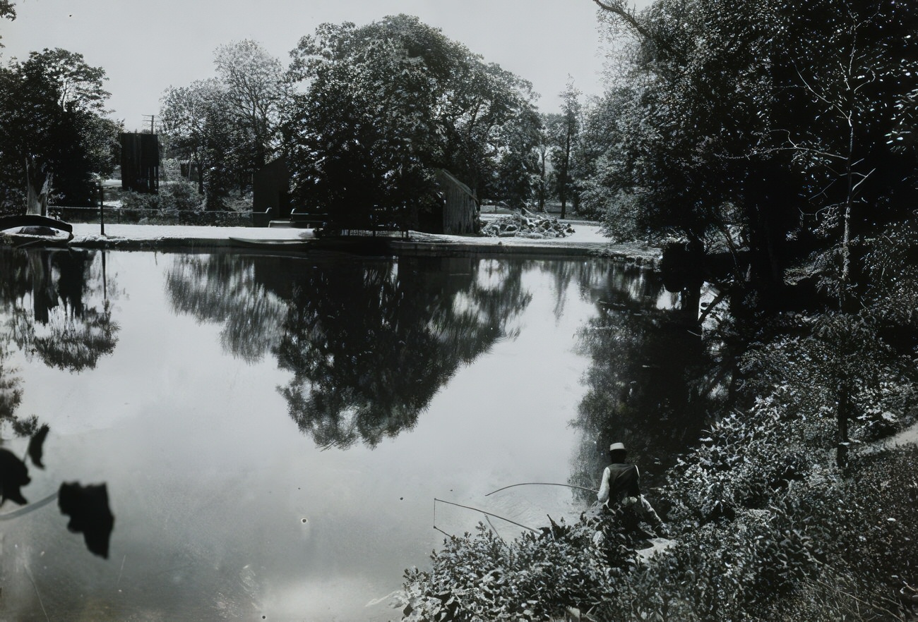 Van Cortlandt Lake, Circa 1915.