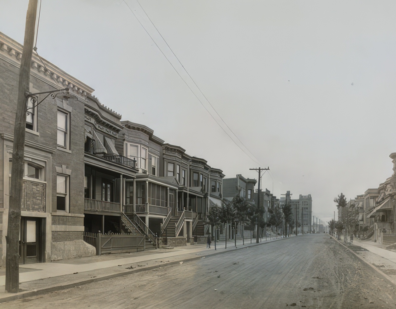 Beach Avenue, Circa 1915.