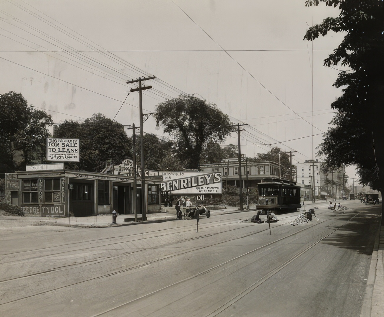 Broadway And 242Nd Street, Circa 1915.
