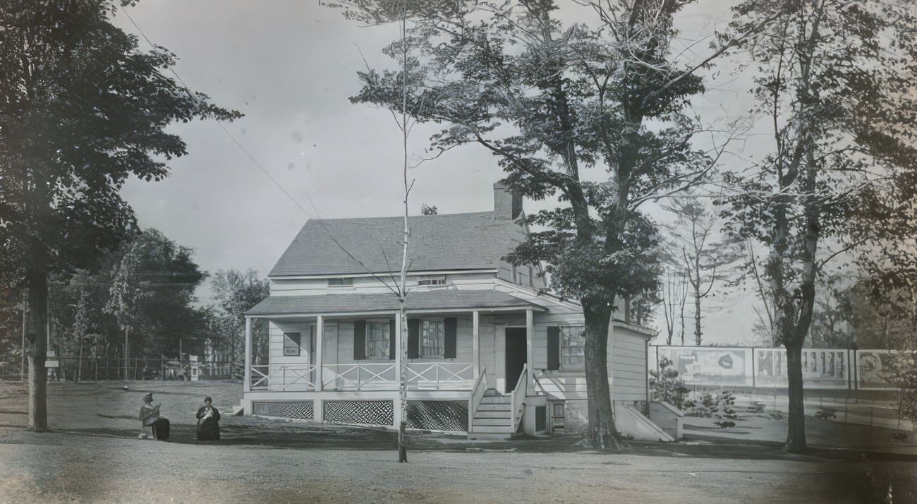 Poe Cottage, Circa 1918.