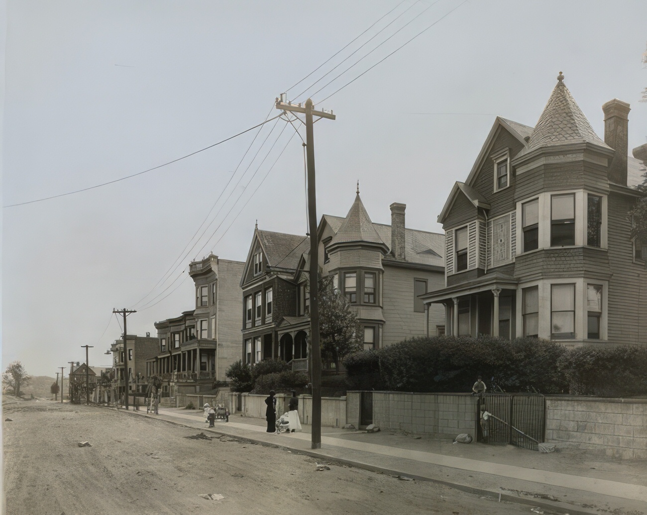 Thieriot Avenue Looking From Westchester Avenue, Circa 1915.