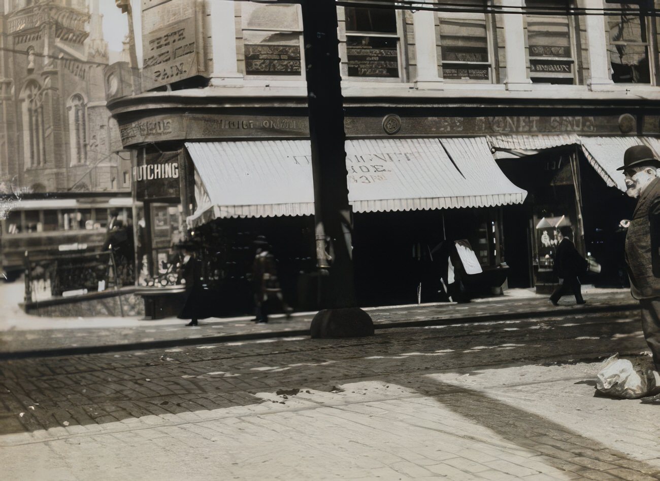 Northwest Corner Of 3Rd Avenue At 149Th Street And Melrose Avenue, Circa 1915.