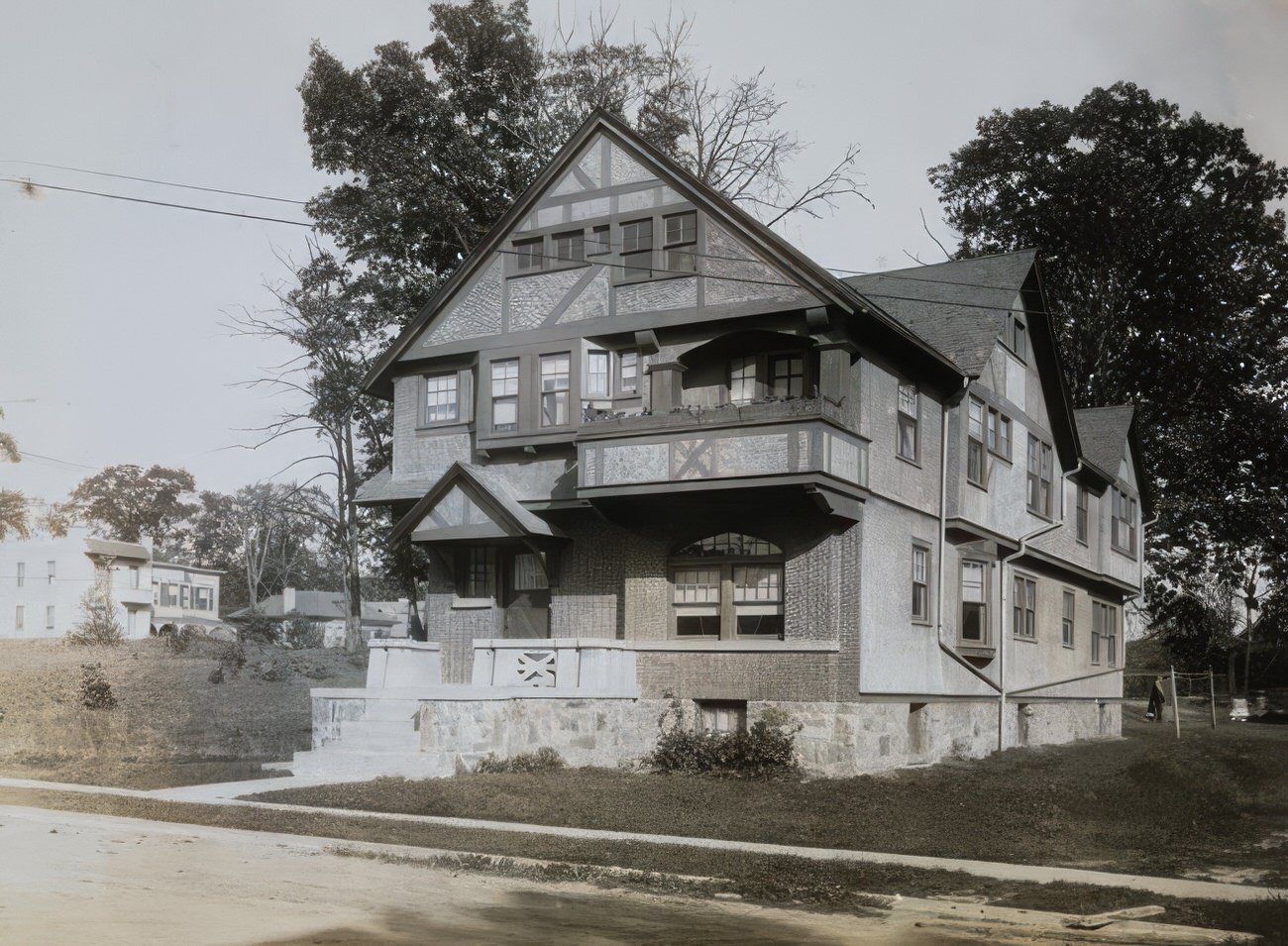 Houses On Tyndall Avenue And 261St Street, Circa 1912.