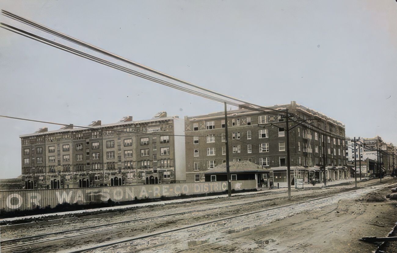 Corner Of Westchester Avenue And Evergreen Avenue, Circa 1915.