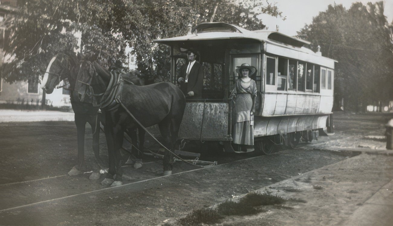 City Island Horse Car, 1912.