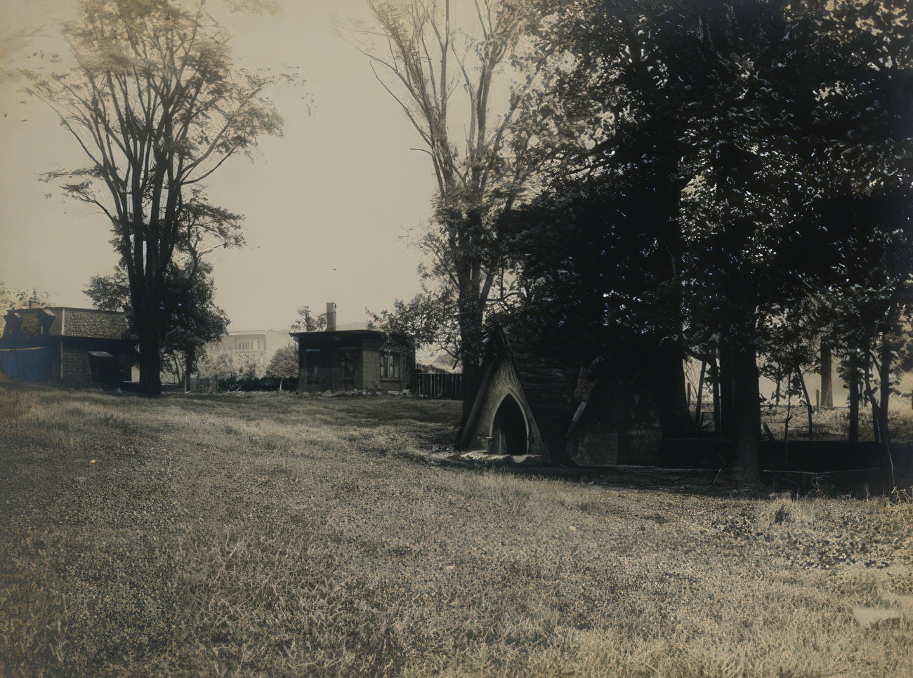 The Old Well At Gouverneur Morris House, Morrisania, Circa 1910.