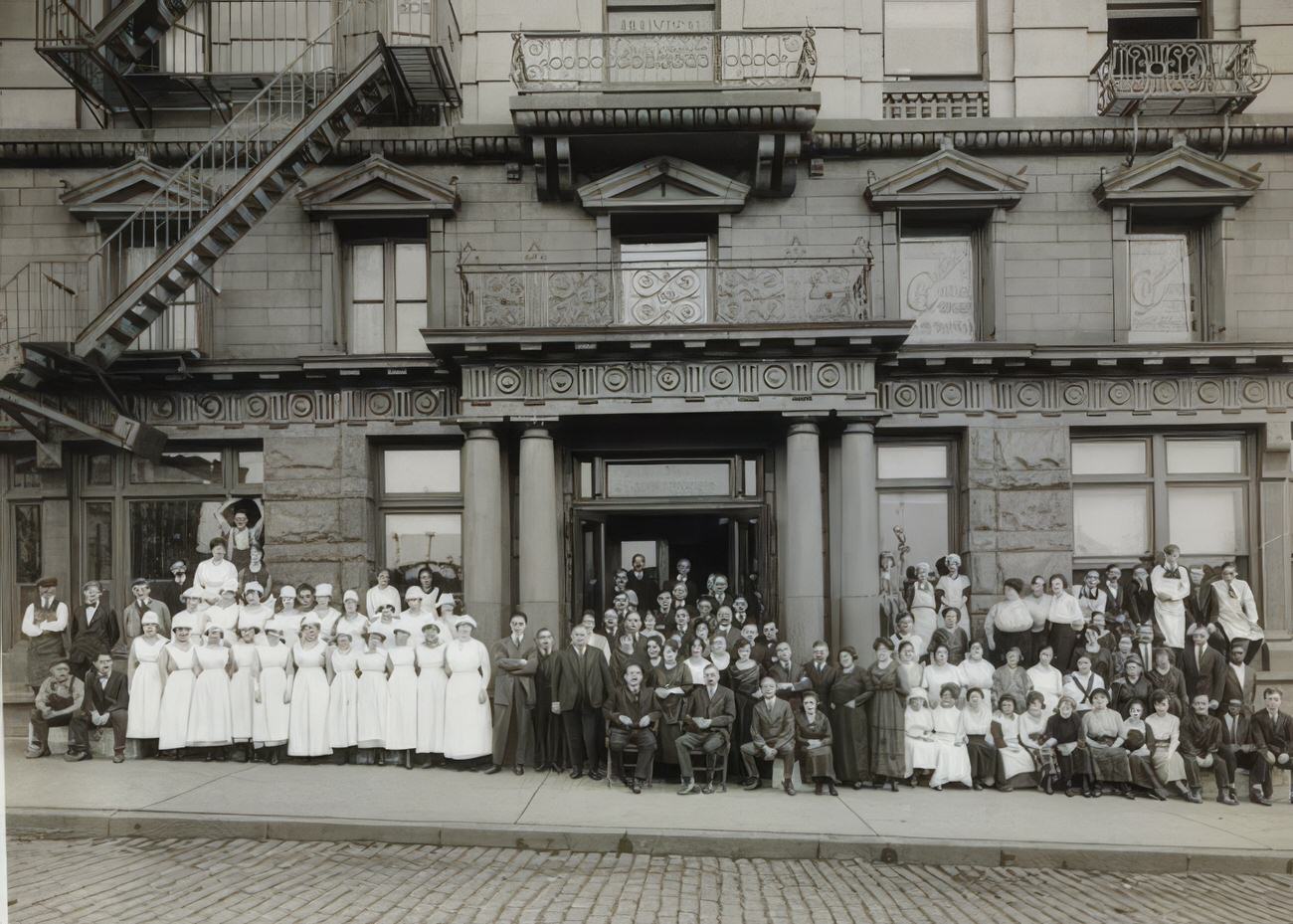 Crystal Chemical Co., 1919, Employees Outside Main Office And Labs.
