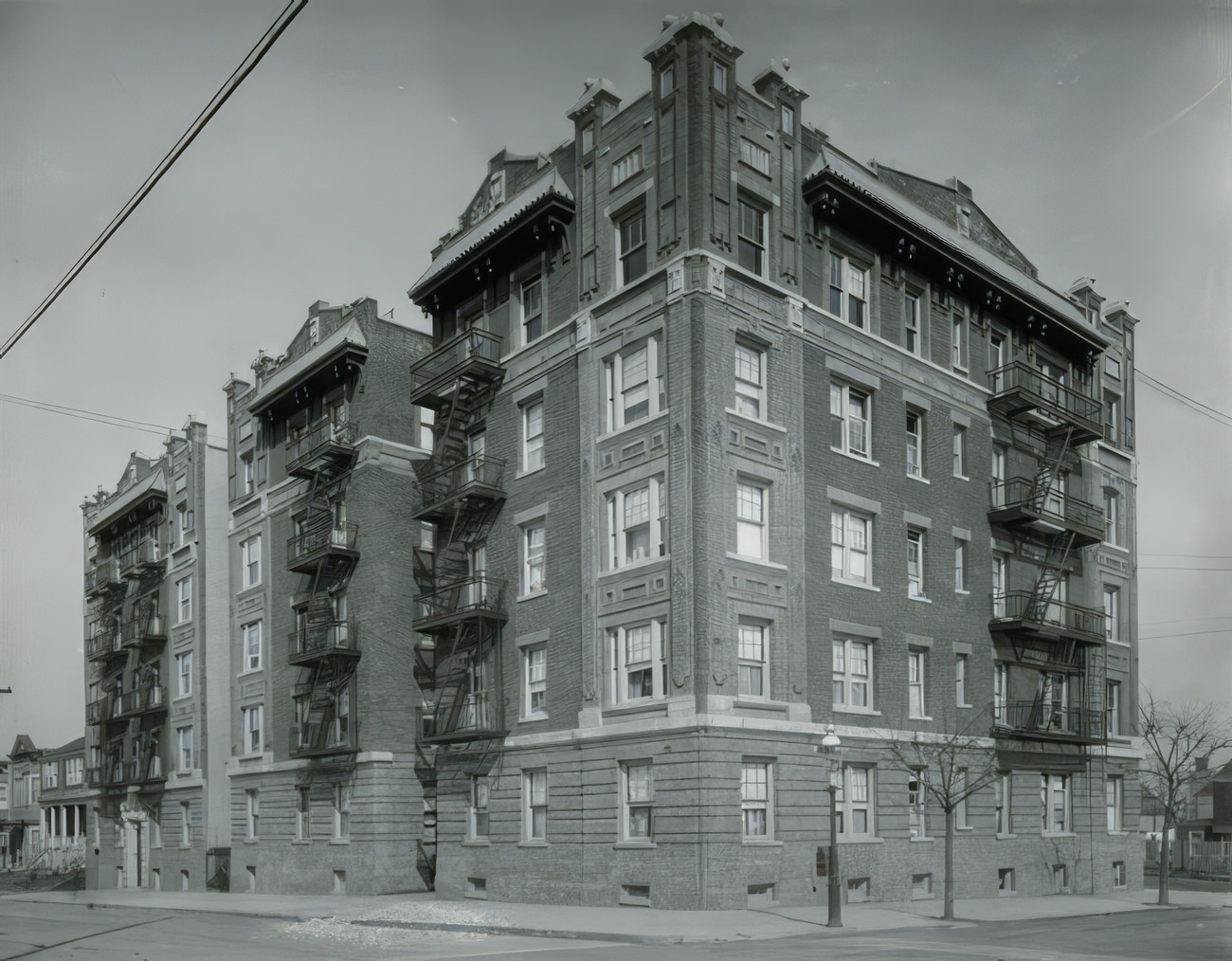 East 175Th Street And Marmion Avenue, Apartment House, Circa 1915.