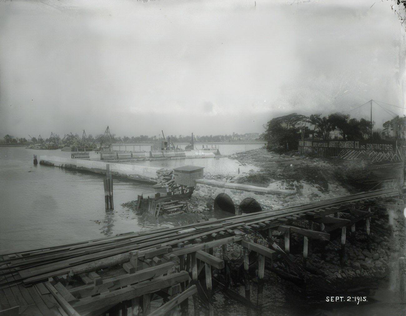 Hunts Point Development, Bird'S-Eye View Looking West, September 1915.