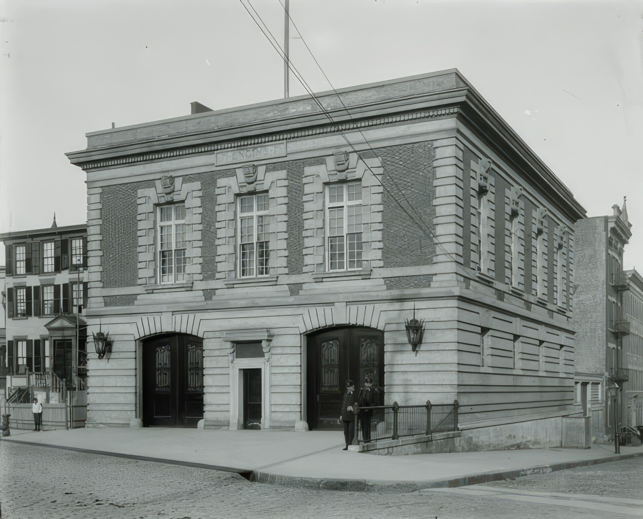 Park Avenue And 159Th Street, Engine House Number 71, Circa 1915.