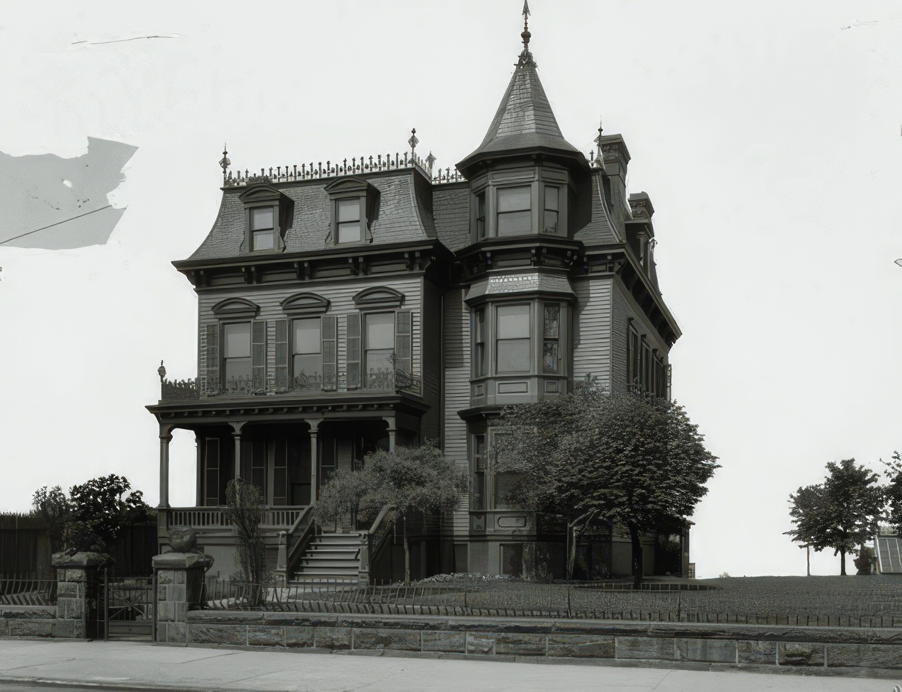 House At Fulton Avenue And 169Th Street, Circa 1918.