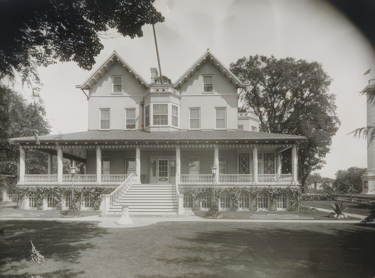 William Muschenheim'S Residence In Riverdale, N.y., Circa 1911.