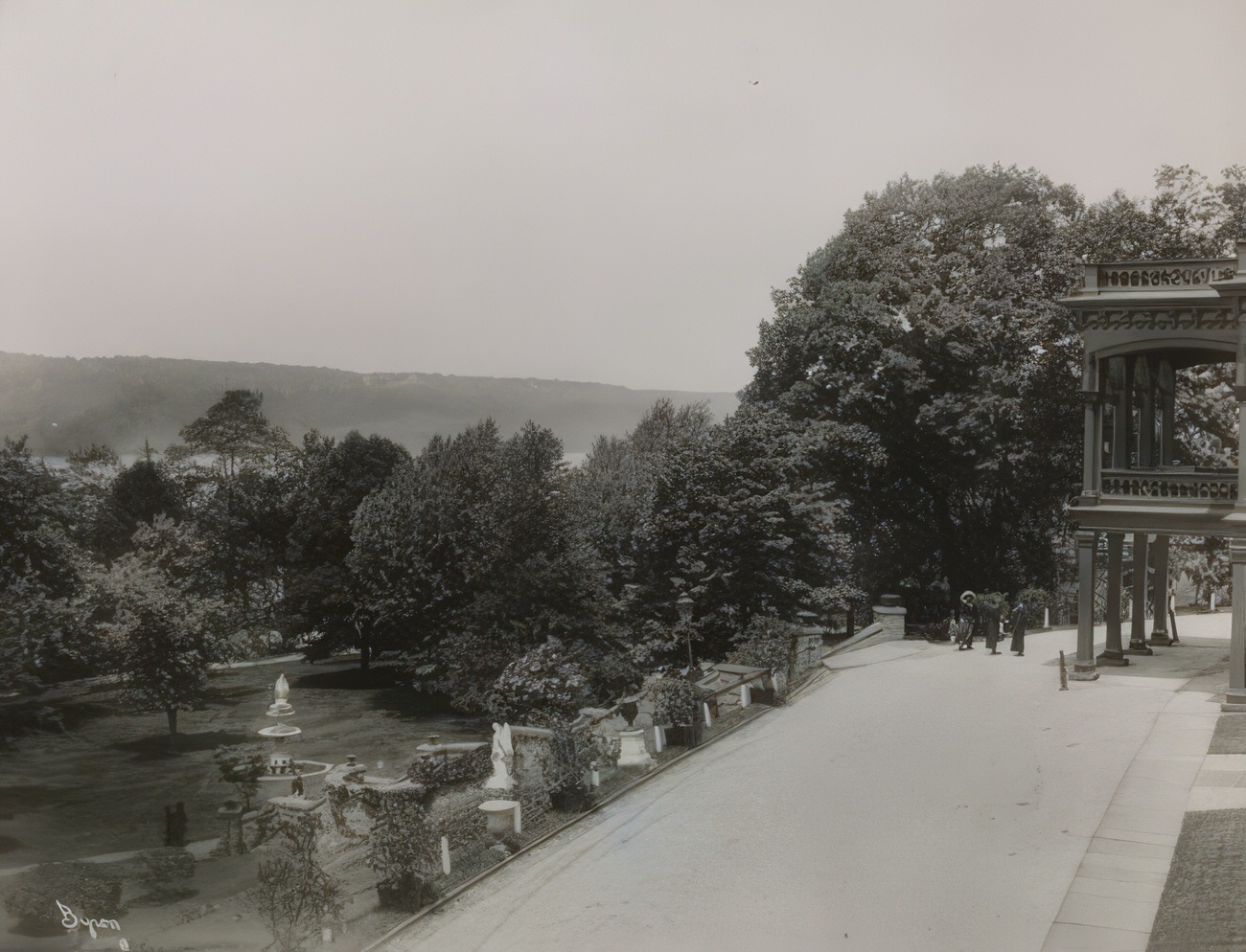 Academy Of Mount St. Vincent Grounds In Riverdale, Circa 1915.