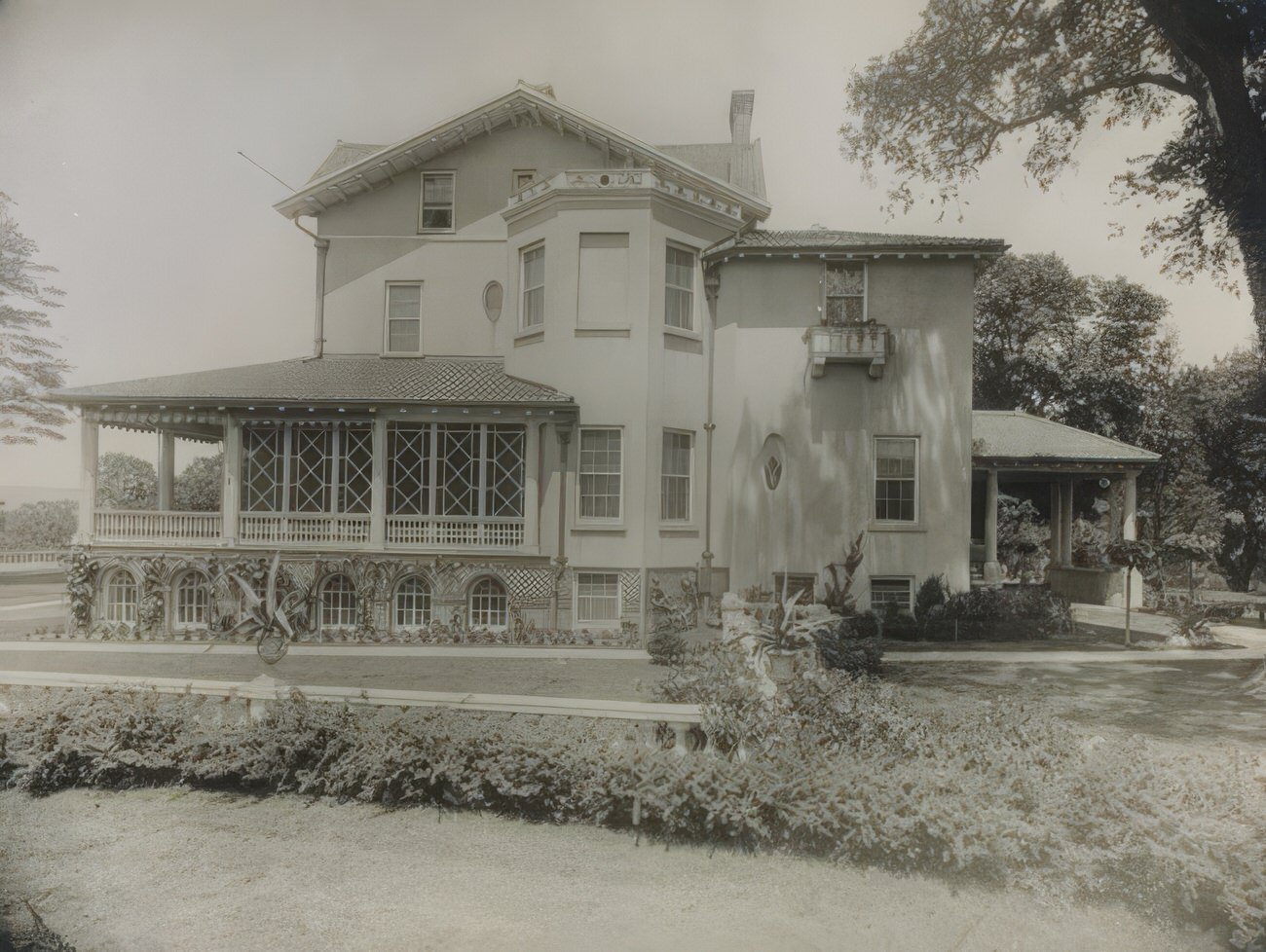 Residence Of William Muschenheim In Riverdale, N.y., Circa 1911.