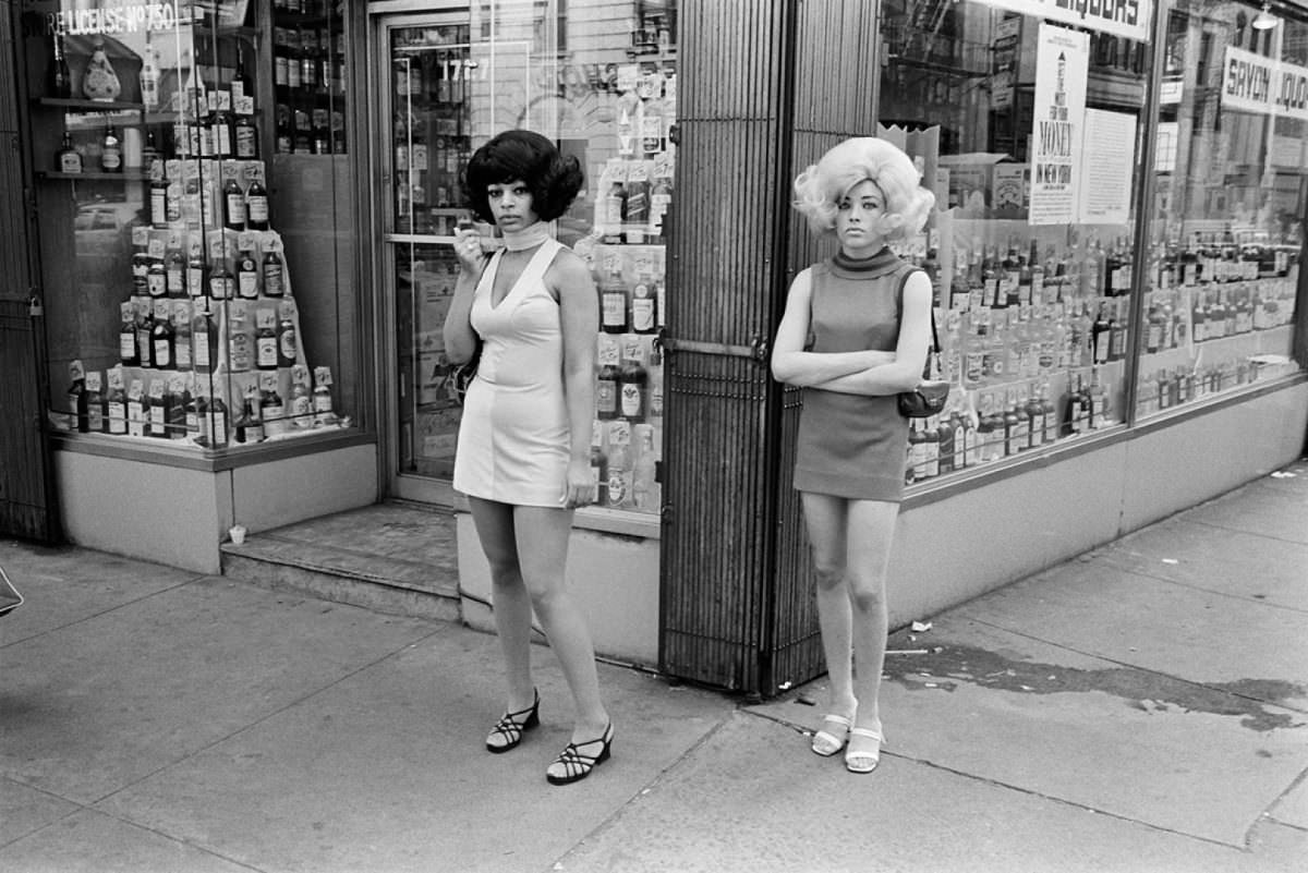 Broadway &Amp;Amp; 55Th Street 1970