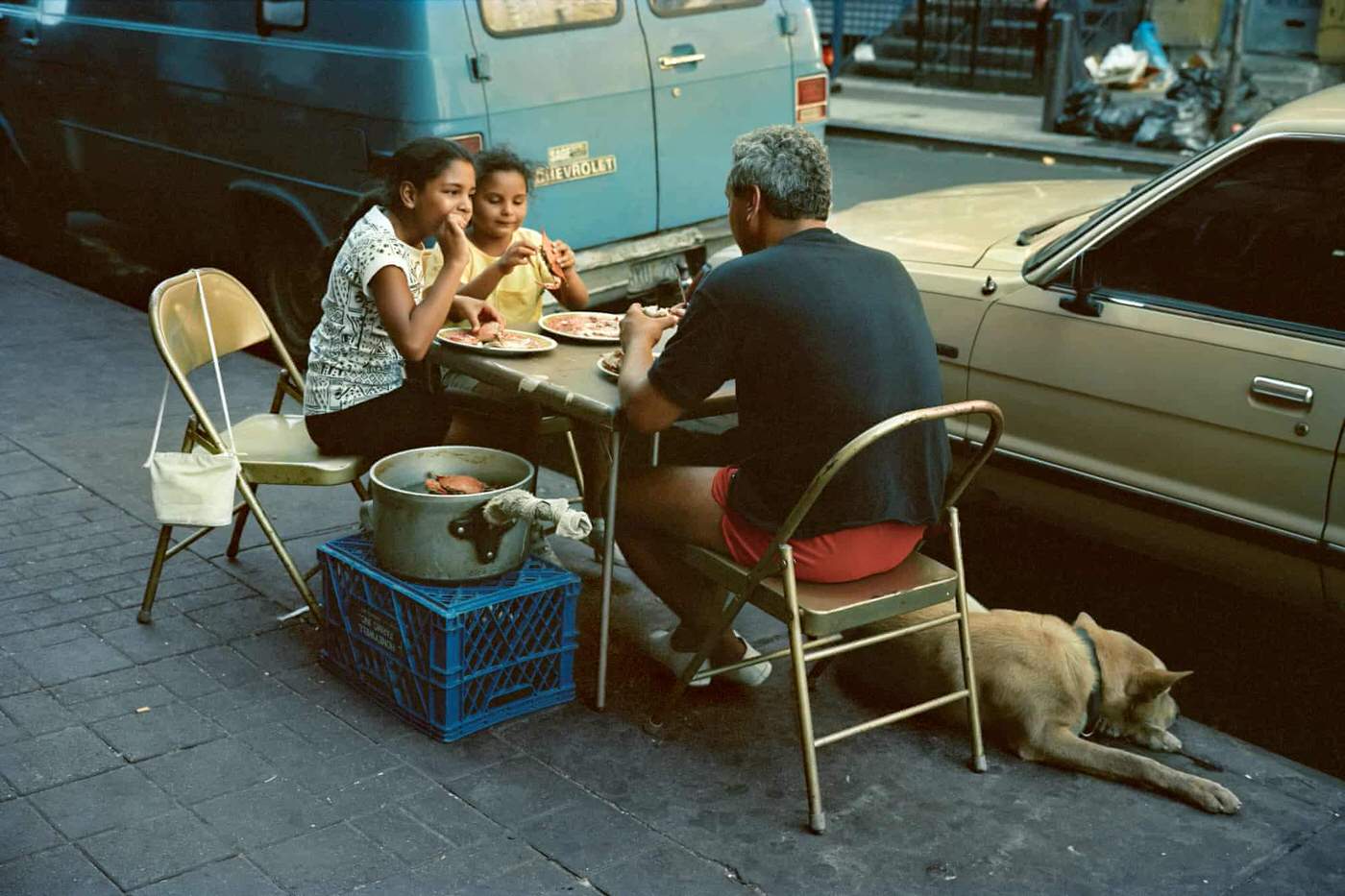 Lunch On Norfolk Street, 1990