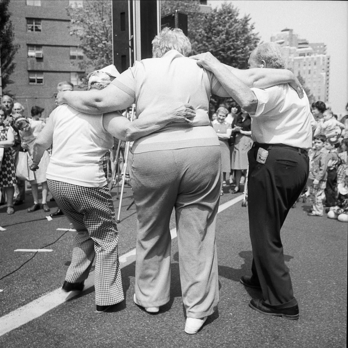 Dancing At The Lower East Side Street Festival, 1978