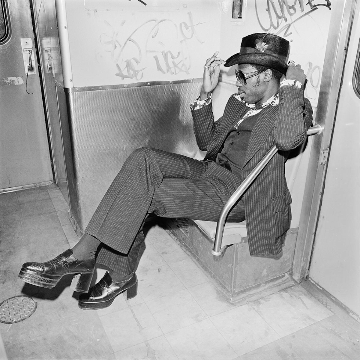 Jive Guy On Williamsburg Subway, Brooklyn,1978