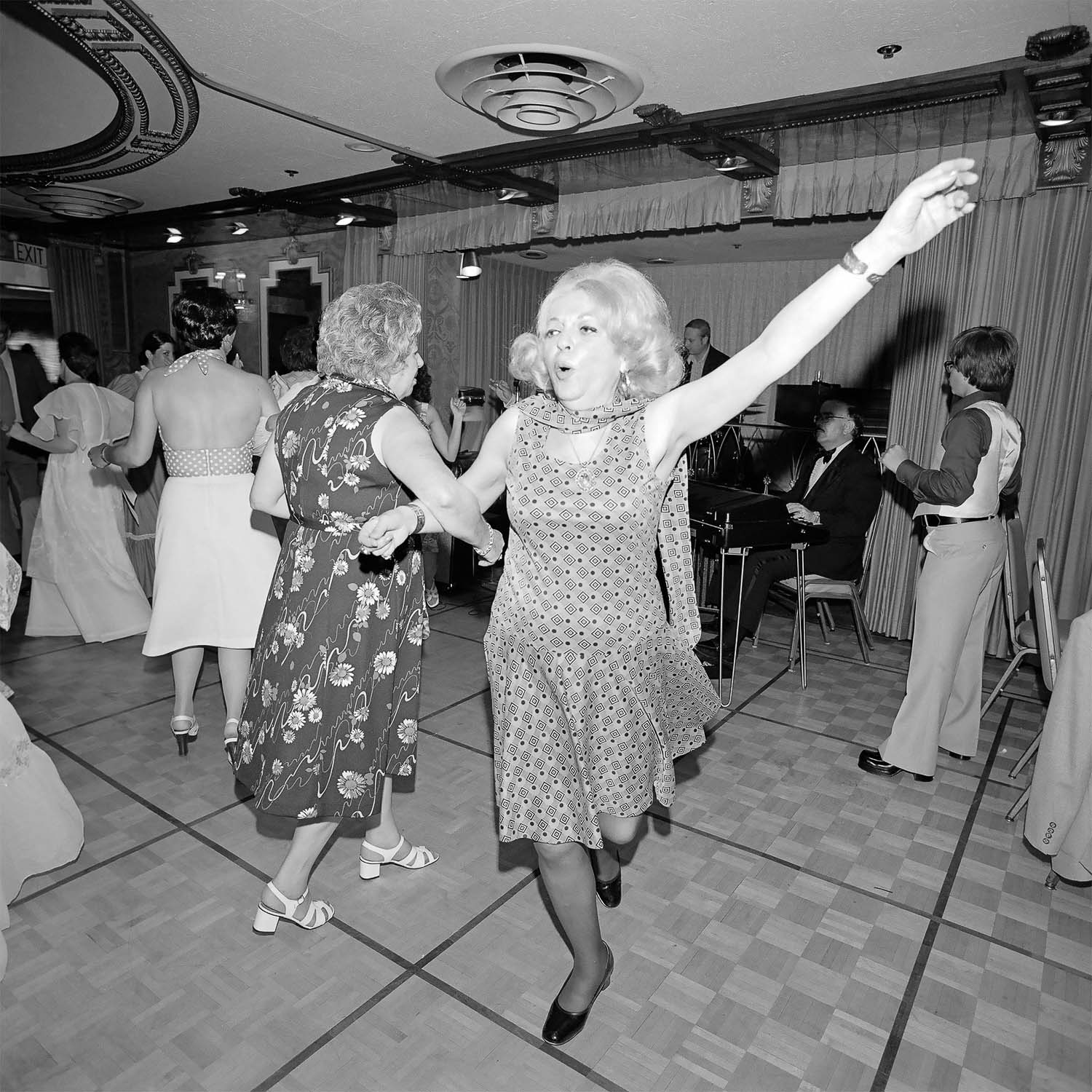 My Mom, Sunny Schulman Meisler, Dancing At A Bar Mitzvah