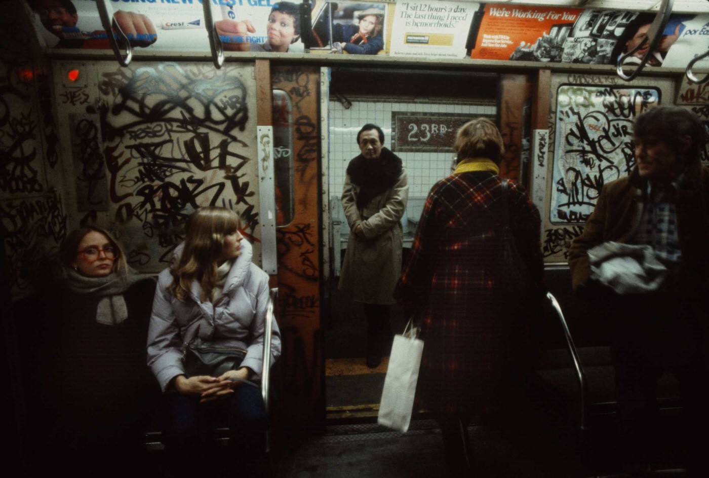 A Descent Into The Gritty Heart Of New York: Riding The Subway In 1981