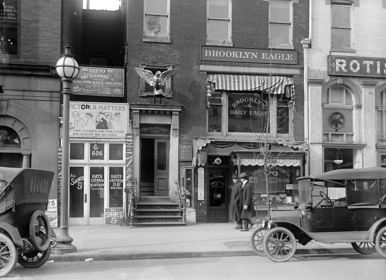 Brooklyn Daily Eagle Newspaper Offices, Brooklyn, 1909