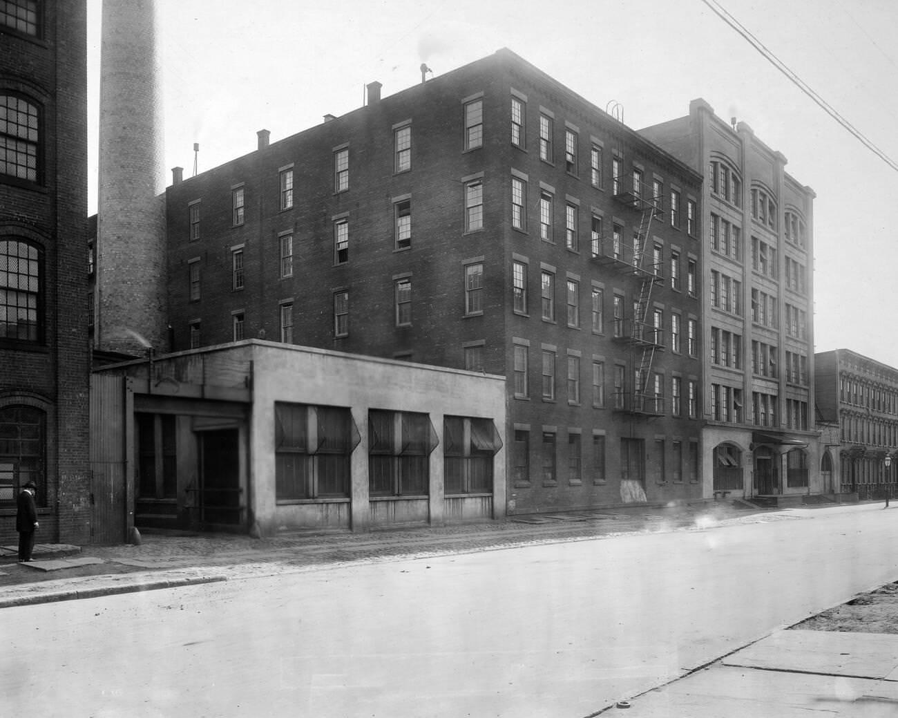 Rear Of Plant At E. Greenfield'S Sons, Brooklyn, 1900S